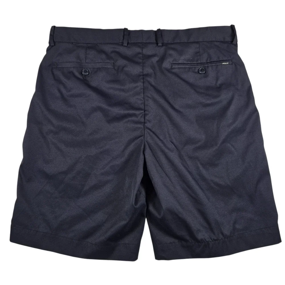 Polo Ralph Lauren Navy Blue Flat Front Golf Performance 9